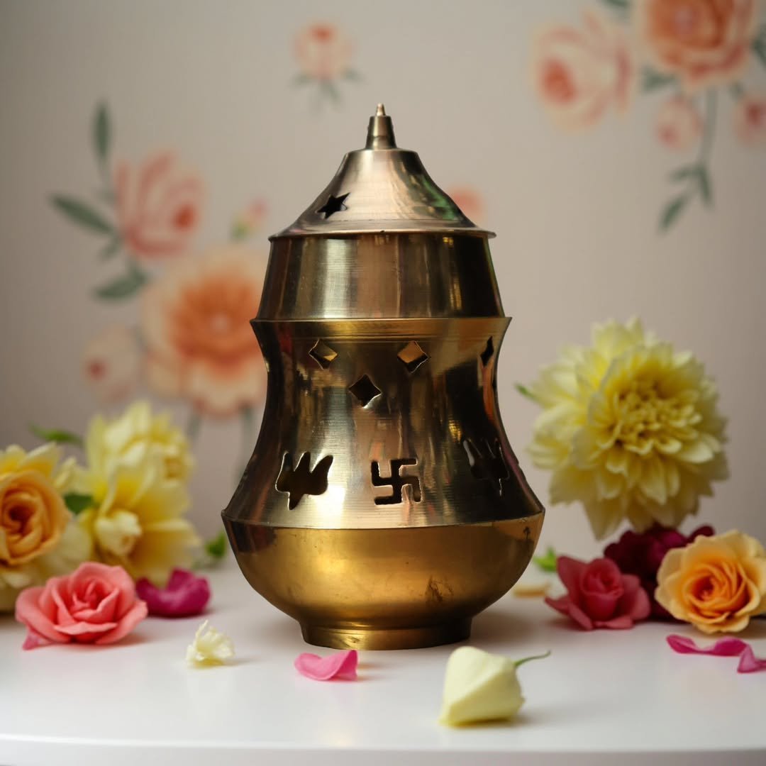 Brass Kapoor Diya (5 inch)