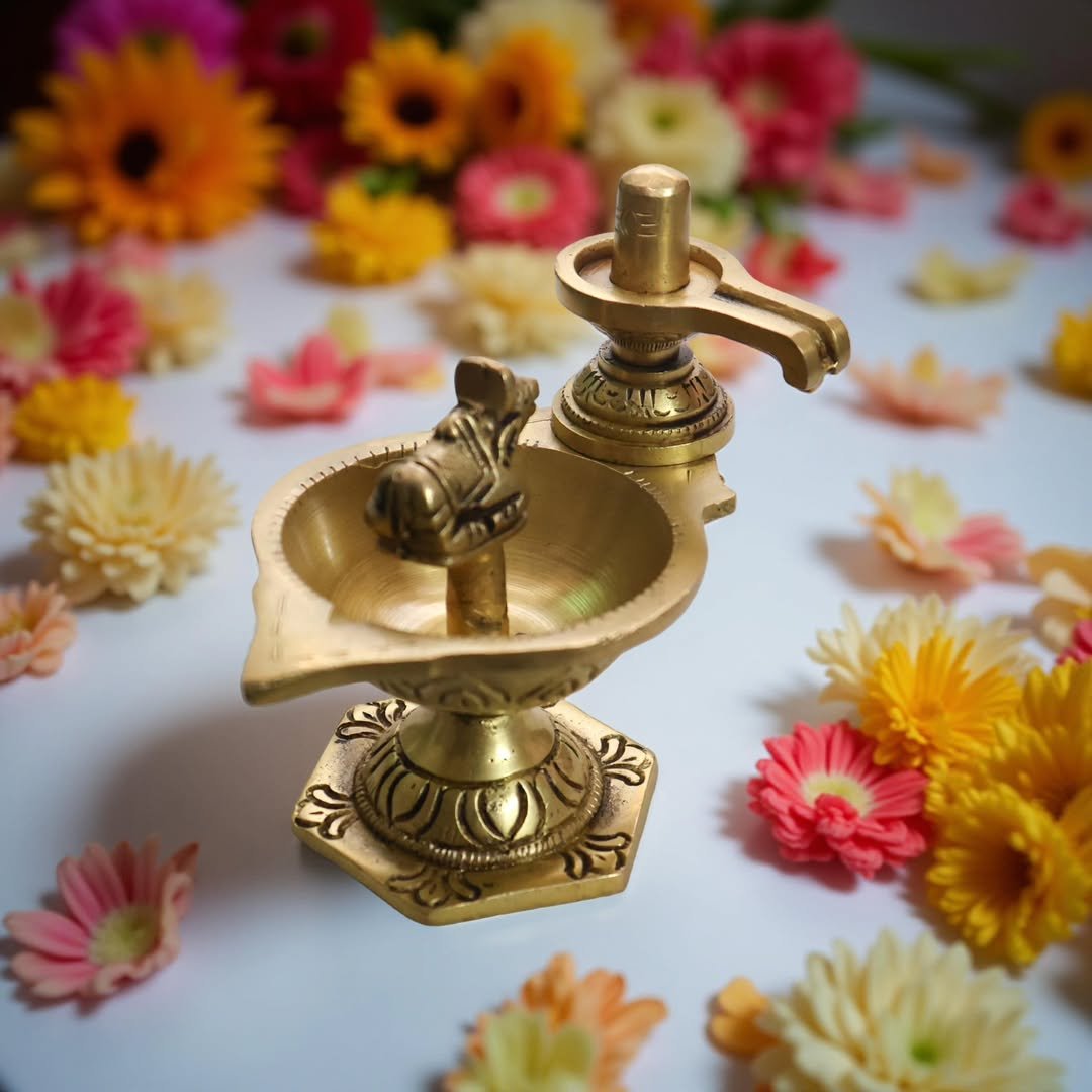 Brass Pradosha Vilakku - Image 3