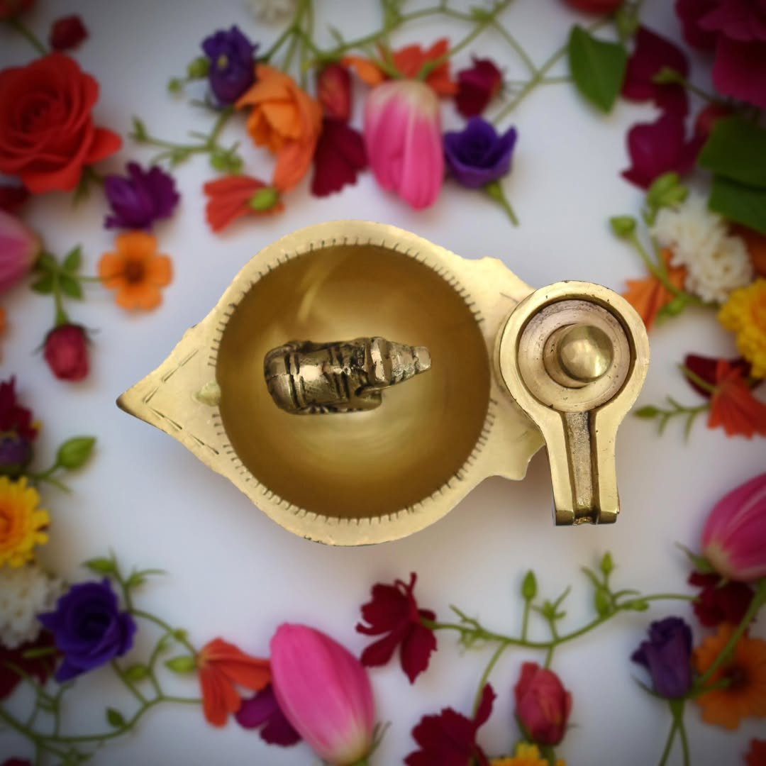 Brass Pradosha Vilakku - Image 2