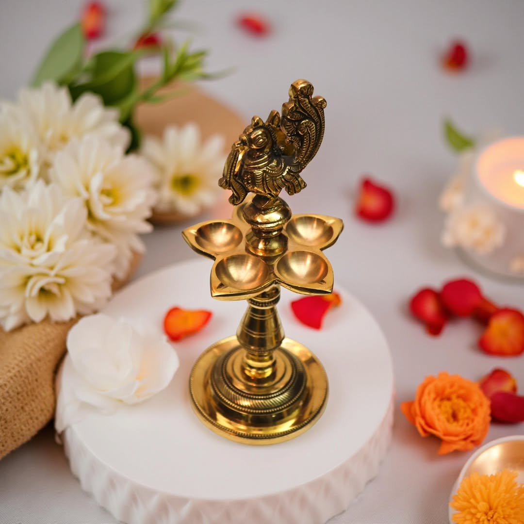 Annam Kuthu Vilakku (8 inch)