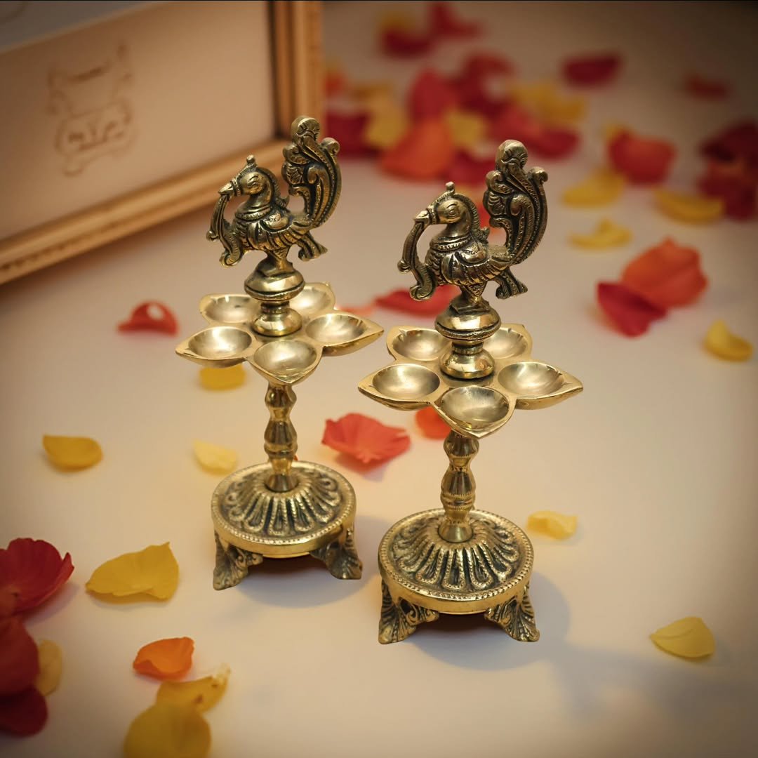 Brass Antique Annam Kuthu Vilakku