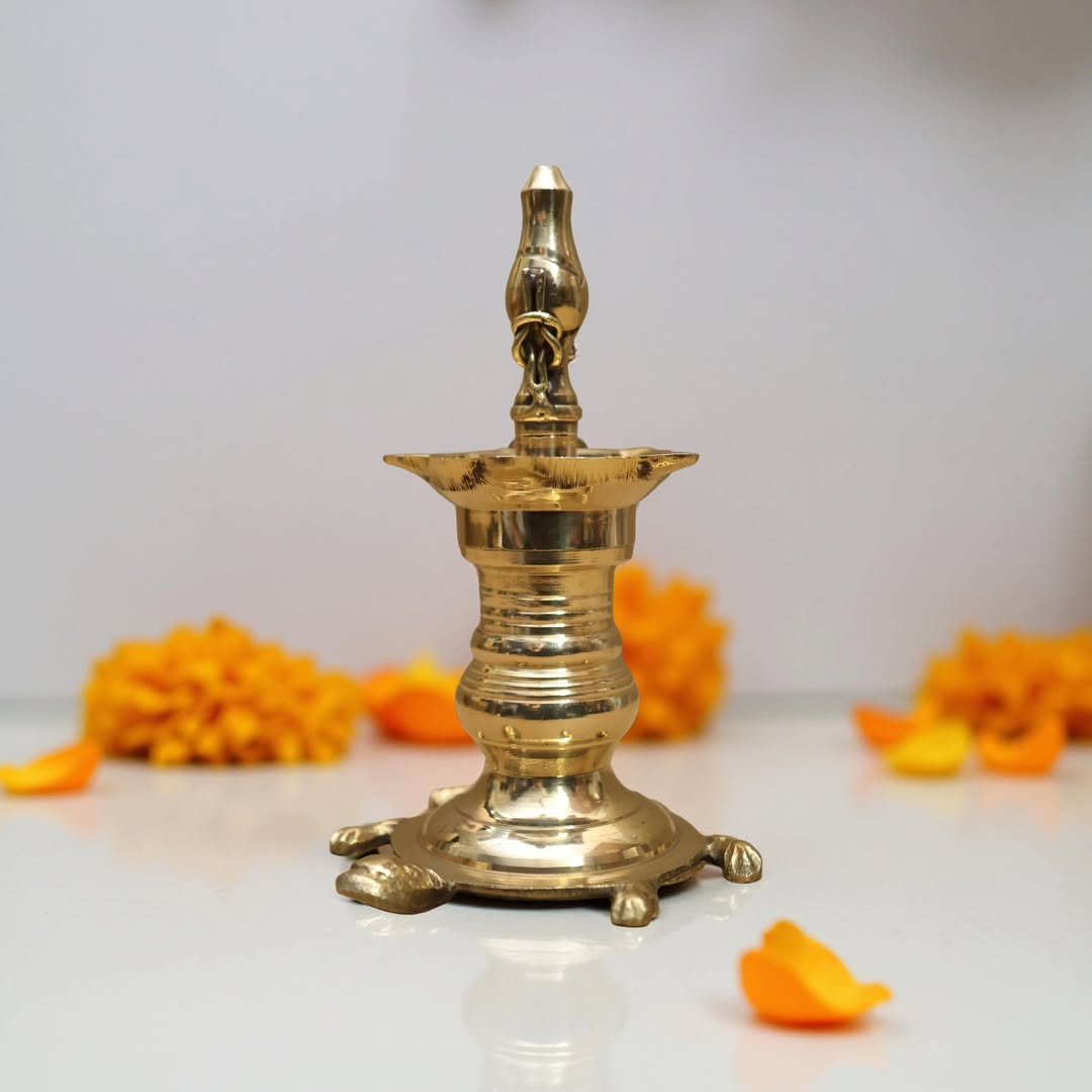 Brass Vasthu Vilakku - Image 3