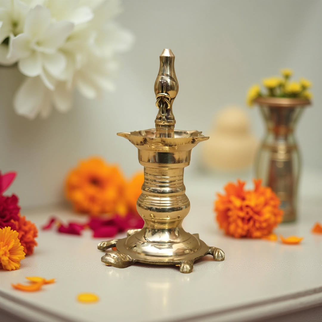 Brass Vasthu Vilakku - Image 2