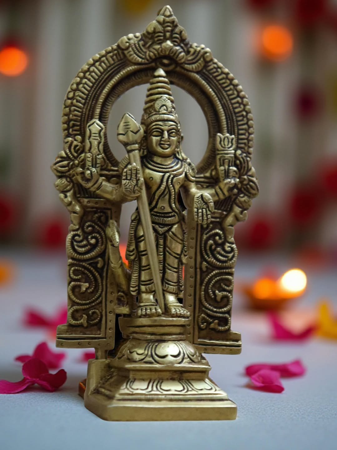 Brass Murugan Idol